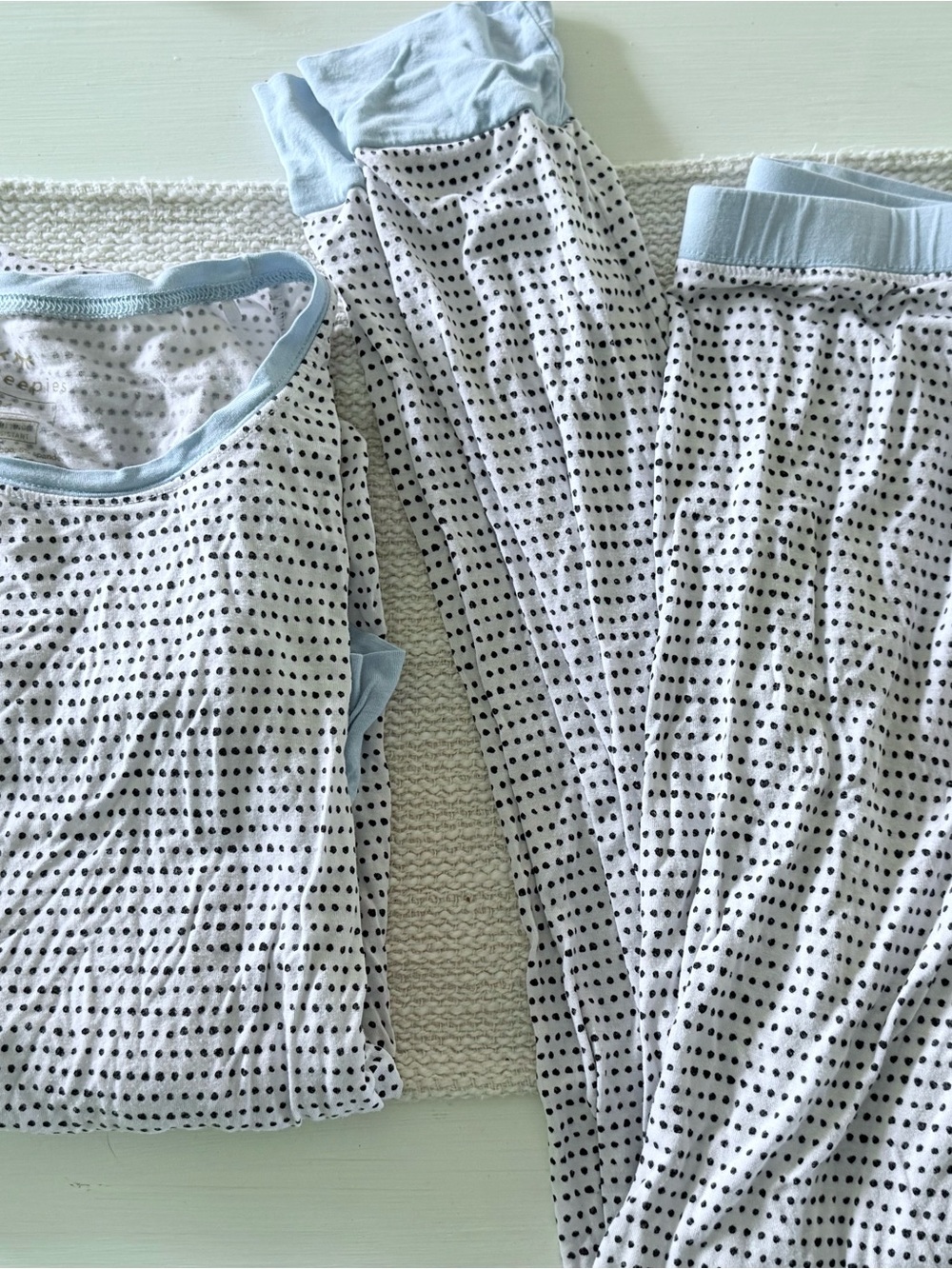 Little Sleepies Polka Dot Set